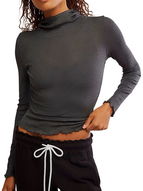 FP Movement by Free People Tops - FP Movement Women’s Breathe Easy Layer in Black